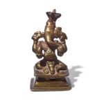 Bronze Ganesha Statue from Deccan - 18th Century