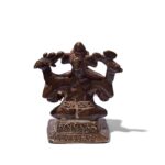 Bronze Valampuri Ganesha Statue - 18th Century - Image 5
