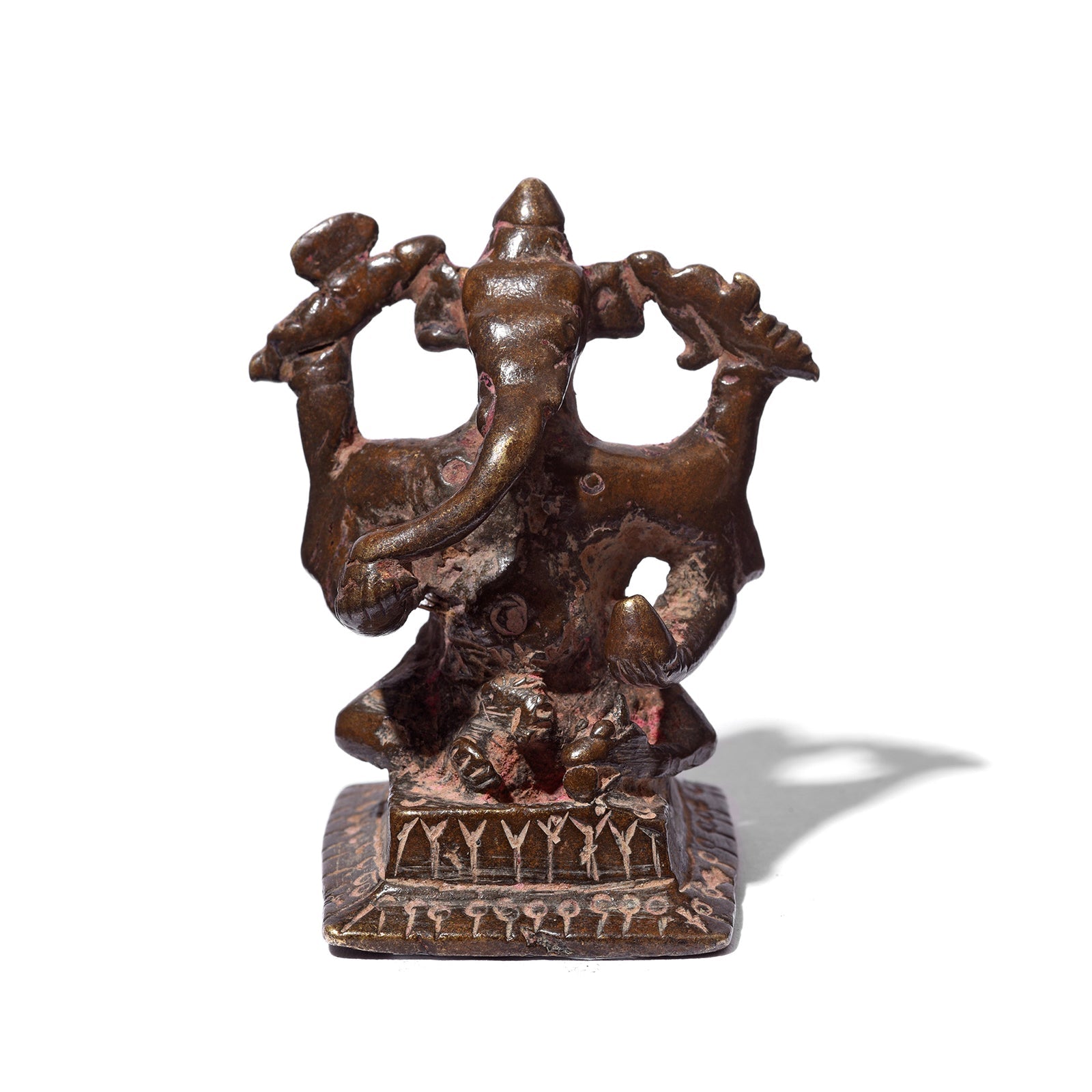 A01582 Bronze Valampuri Ganesha Statue - 18th Century - Image 1
