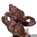 Brass Miniature Ganesh Votive - 18th Century - Image 2