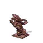 Brass Miniature Ganesh Votive - 18th Century - Image 3