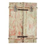 Painted Indian Window Shutter From Rajasthan- 19thC - Image 8