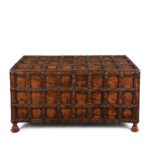 Stick Box Storage Chest From Jaisalmer - 19th Century