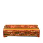 Indian Hand Painted Pen Box - Image 5