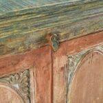 Pastel Painted  Sideboard Made From Reclaimed Teak - Image 7