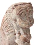 Carved Stone Lion From Gujarat - 19th Century - Image 2