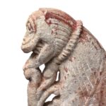Carved Stone Lion From Gujarat - 19th Century - Image 5