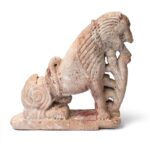 Carved Stone Lion From Gujarat - 19th Century - Image 3