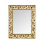 Hand Painted Chintz Style Mirror From Rajasthan - Image 5