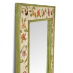 Hand Painted Chintz Style Mirror From Rajasthan - Image 7