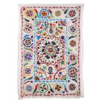 Embroidered Suzani Throw (210 x 148 cm)