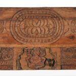 Indian Large Ganesh Mirror From Andhra Pradesh - 19th Century - Image 4