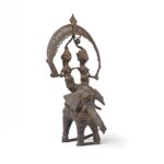Brass Bastar Elephant & Riders - Ca 1975