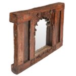 Old Indian Mirror From Banswara Tribal Area - 19th Century - Image 5