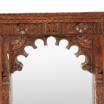 Old Indian Mirror From Banswara Tribal Area - 19th Century - Image 2