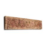 Carved Teak Floral Lintel Panel - 19th Century - Image 3