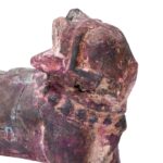 Painted Teak Nandi Bull Toy From Rajasthan - 19th Century - Image 4