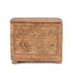 Himalayan Carved Chest - 19th Century