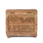 Himalayan Carved Chest - 19th Century - Image 4