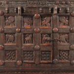 Majus Dowry Chest From Saurashtra - 19th Century - Image 7