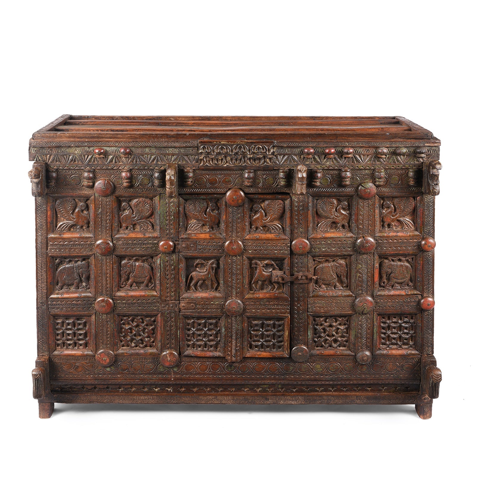 A02232 Majus Dowry Chest From Saurashtra - 19th Century - Image 1