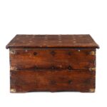 Brass Studded Rosewood Peacock Box From Saurashtra - 19th Century - Image 10