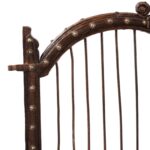 Rosewood Dog Gates From Gujarat - 19th Century - Image 3