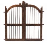 Rosewood Dog Gates From Gujarat - 19th Century - Image 5