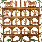 Indian Tribal "Toran" Diwali Lamp - Image 5