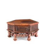 Mini Bajot Prayer Table From Shekhawati - 19th Century