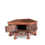 Mini Bajot Prayer Table From Shekhawati - 19th Century - Image 4