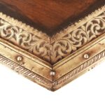 Brass Hexagonal Bajot Prayer Table From Shekhawati - 19th Century - Image 3