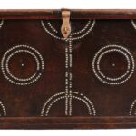 Brass Studded Rosewood Bombay Chest - 19th Century - Image 8