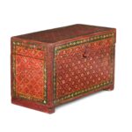 Painted Jain Prayer Book Box From Gujarat - Ca 1920 - Image 2