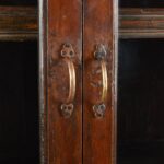 Glazed Anglo Indian Teak Book Cabinet - Late 19th Century - Image 6