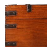 Iron Bound Indian Military Chest -19th Century - Image 2