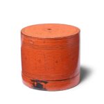 Burmese Red Lacquer Box - Ca 1910