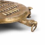 Vintage Brass Grater From Mumbai - Ca 1940 - Image 2