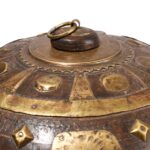 Brass & Teak Tobacco Box From Rajasthan - Ca 1910 - Image 3