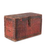 Painted Jain Book Box From Gujarat - 19th Century - Image 3