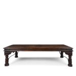 Indian Takhat Coffee Table From Shekhawati - 19th Century - Image 9