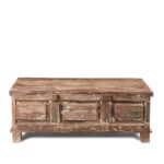 Reclaimed Teakwood Blanket Chest With Painted Finish - Image 6