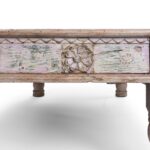 Indian Takhat Coffee Table Made From Reclaimed Teakwood - Image 5