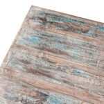 Indian Takhat Coffee Table Made From Reclaimed Teakwood - Image 7