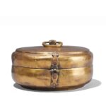 Brass Indian Chapati Box - Ca 1900 - Image 5