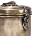 Vintage Brass Food Caddy From Bombay - Ca 1920 - Image 2