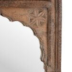 Carved Window Mirror From Madhya Pradesh - 19th Century - Image 3
