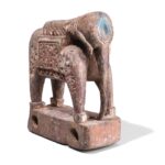 Indian Tribal Elephant Figurine - 19th Century