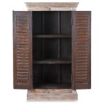 Louvre Cabinet Made From Reclaimed Teak - Image 3