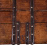 Iron Bound Coffee Table Chest From Gujarat - 19th Century - Image 8